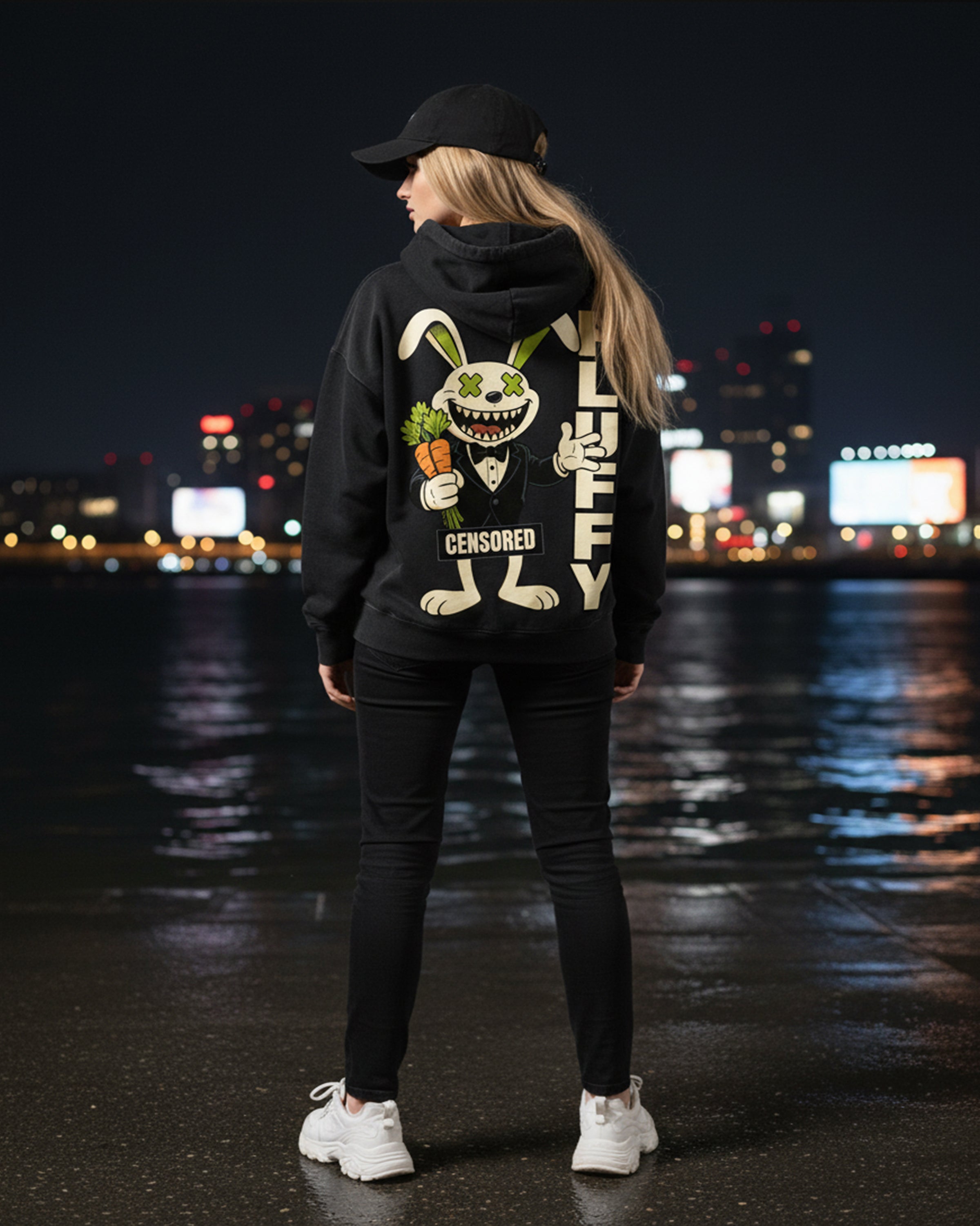 FLUFFY'S ACTIVATED - Oversized Hoodie (Carrot Cavalier Edition)