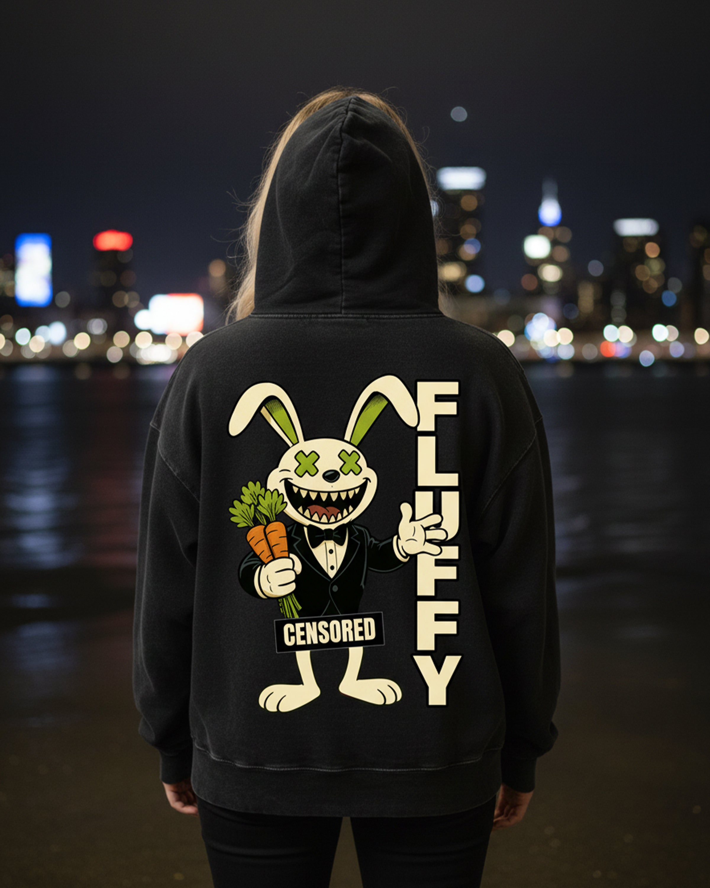 FLUFFY'S ACTIVATED - Oversized Hoodie (Carrot Cavalier Edition)