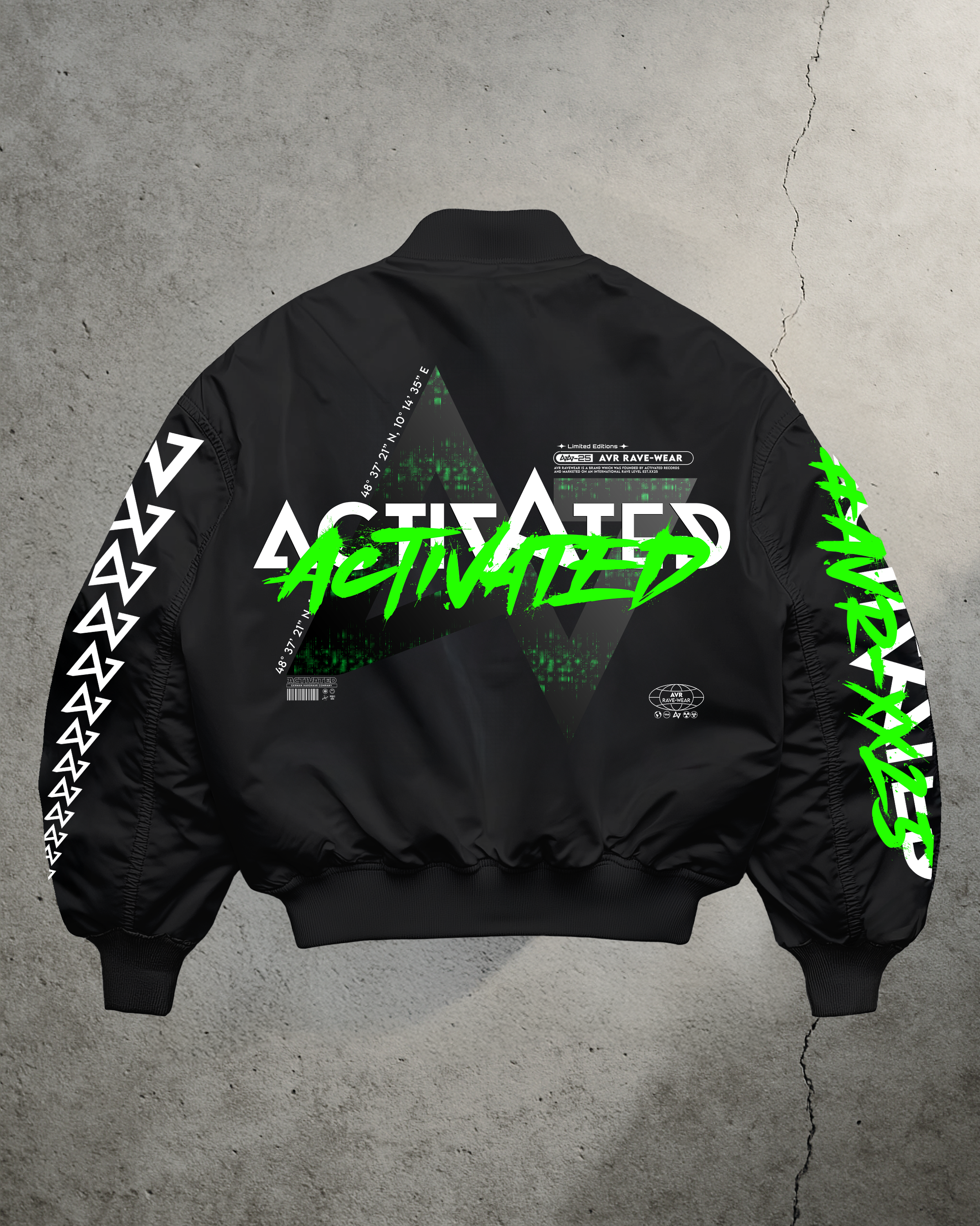 FLUFFY'S ACTIVATED - Bomber Jacket #2