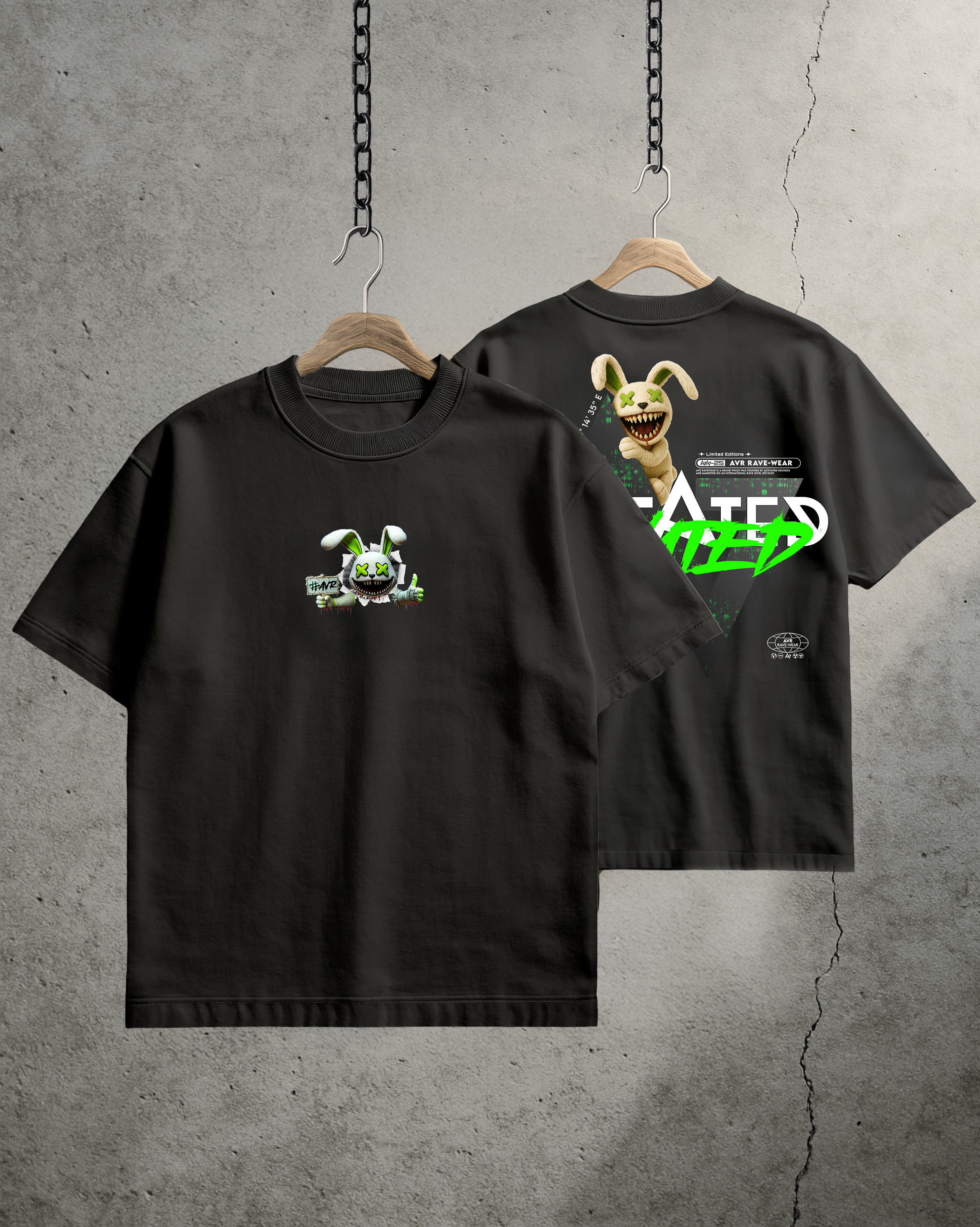 FLUFFY'S ACTIVATED - Oversized T-Shirt (Edition One)