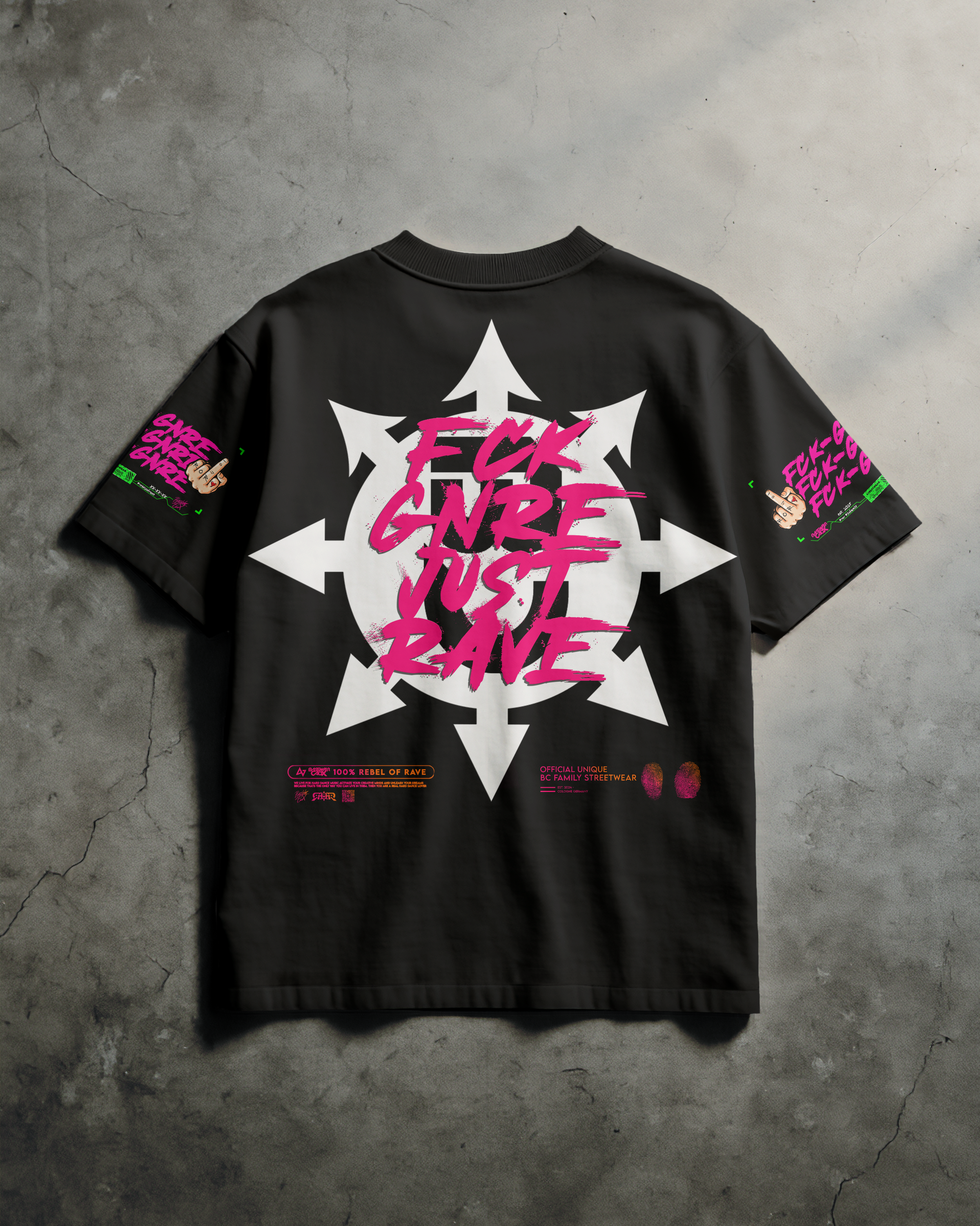 Rebels Of Rave - Oversized T-Shirt