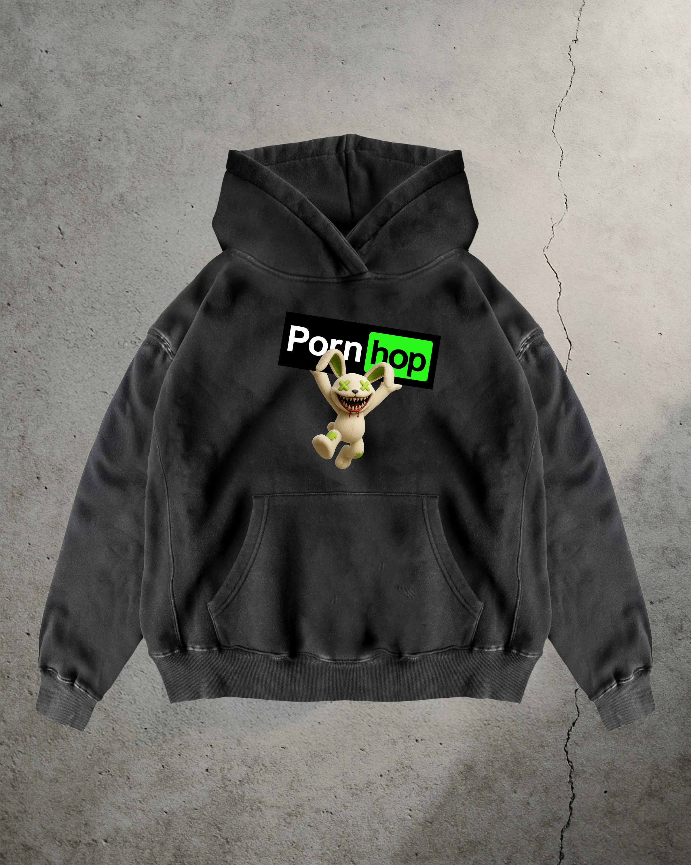 FLUFFY'S ACTIVATED - Oversized Hoodie (Porn-Hop Edition)