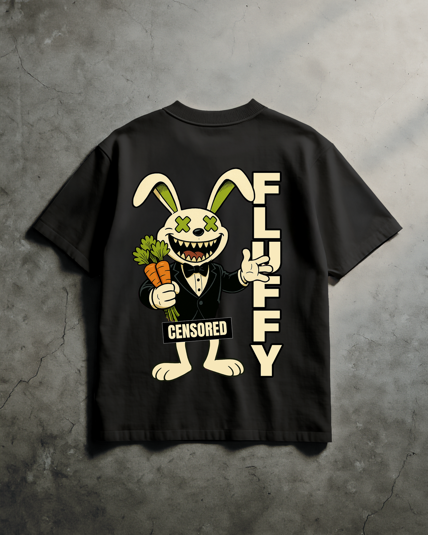 FLUFFY'S ACTIVATED - Oversized T-Shirt (Carrot Cavalier Edition)