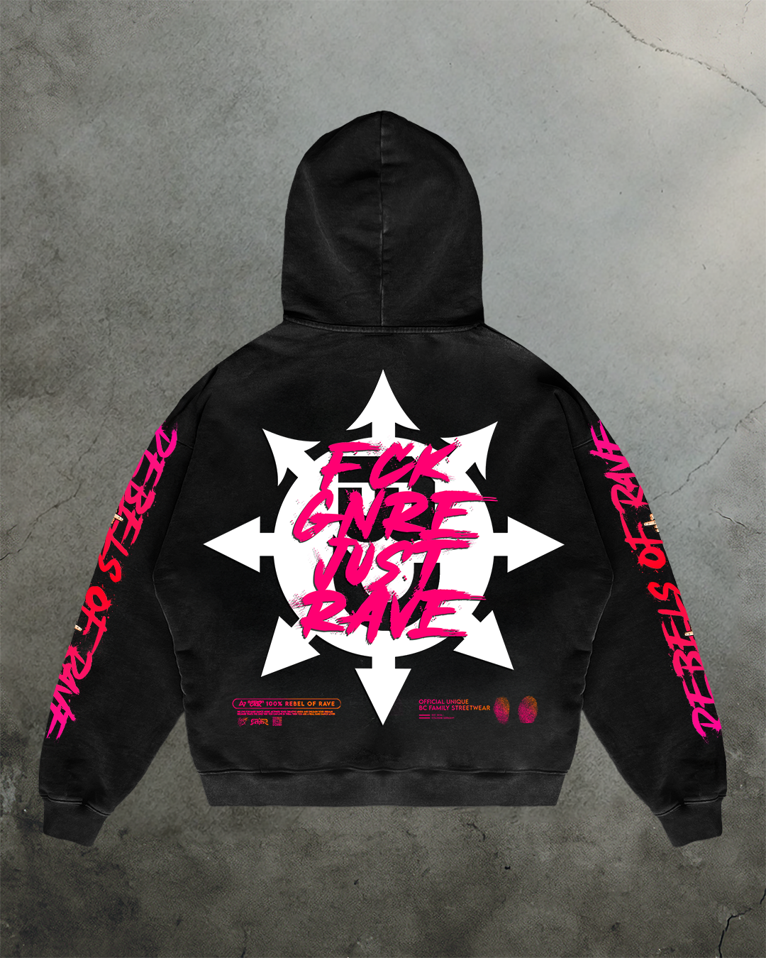 Rebels Of Rave - Oversized Hoodie Limited Edition