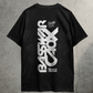 BassWar & CaoX - Oversized T-Shirt Limited Washed Out