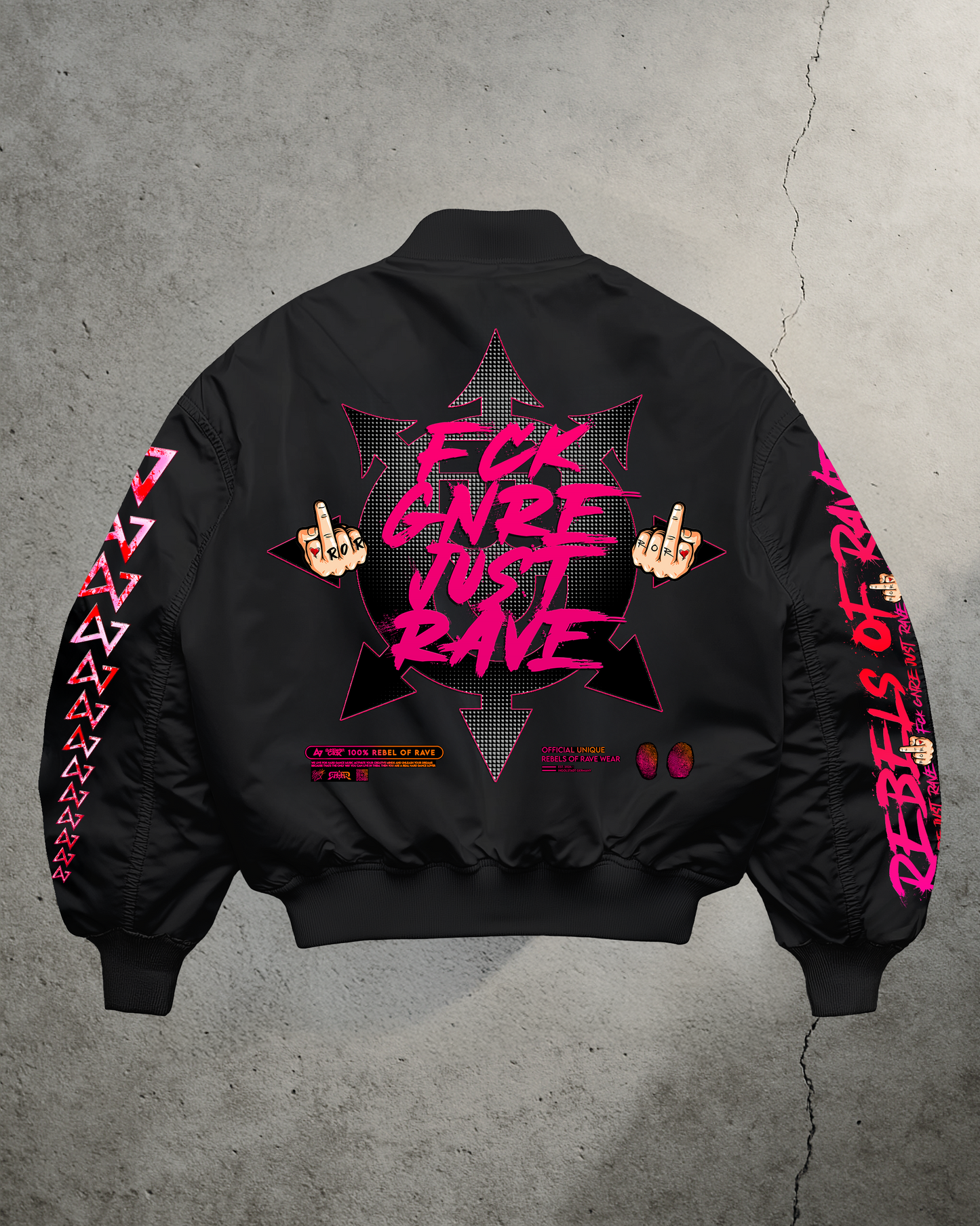 Rebels Of Rave - Bomber Jacket