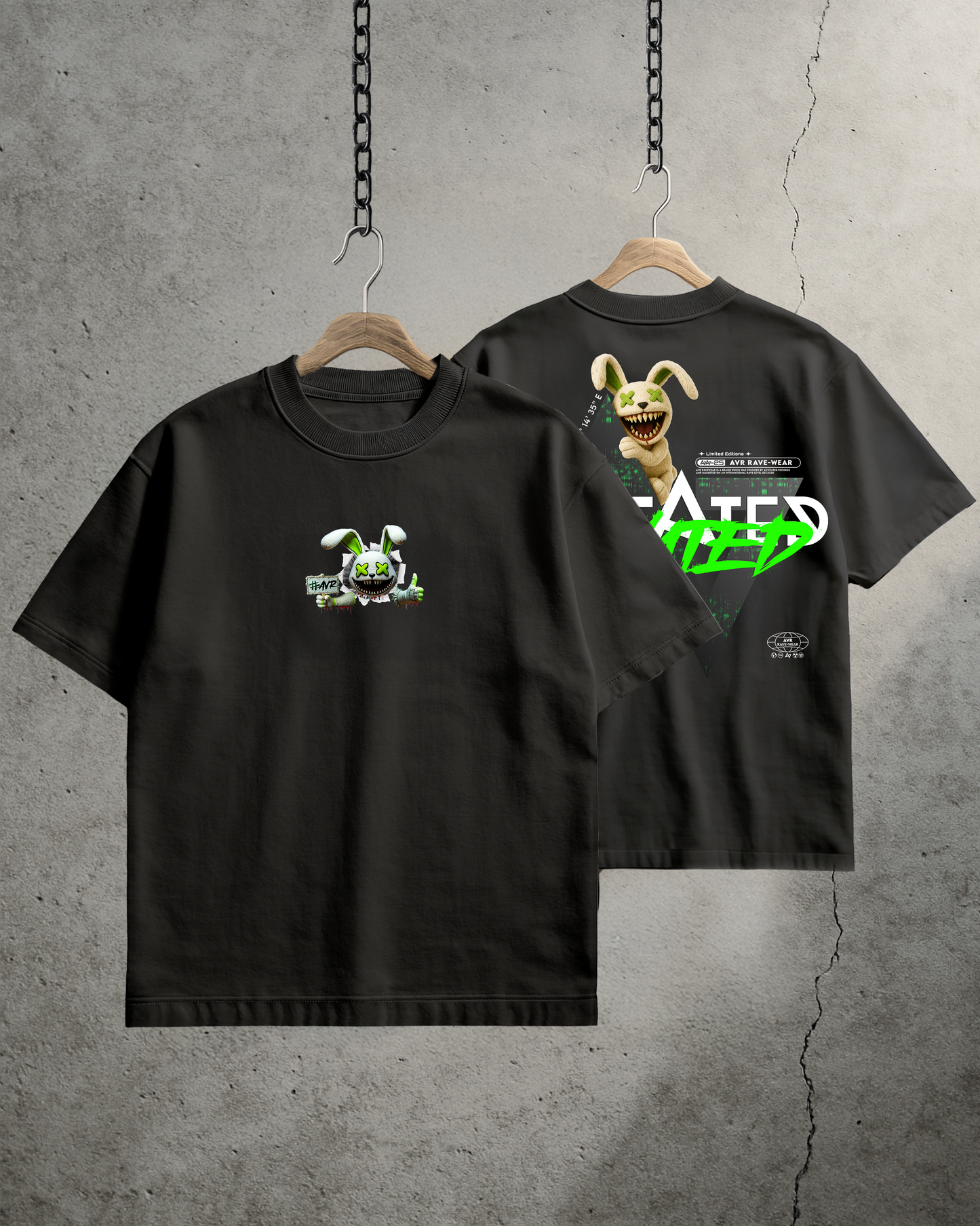 FLUFFY'S ACTIVATED - Oversized T-Shirt (Edition One)