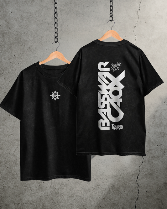 BassWar & CaoX - Oversized T-Shirt Limited Washed Out