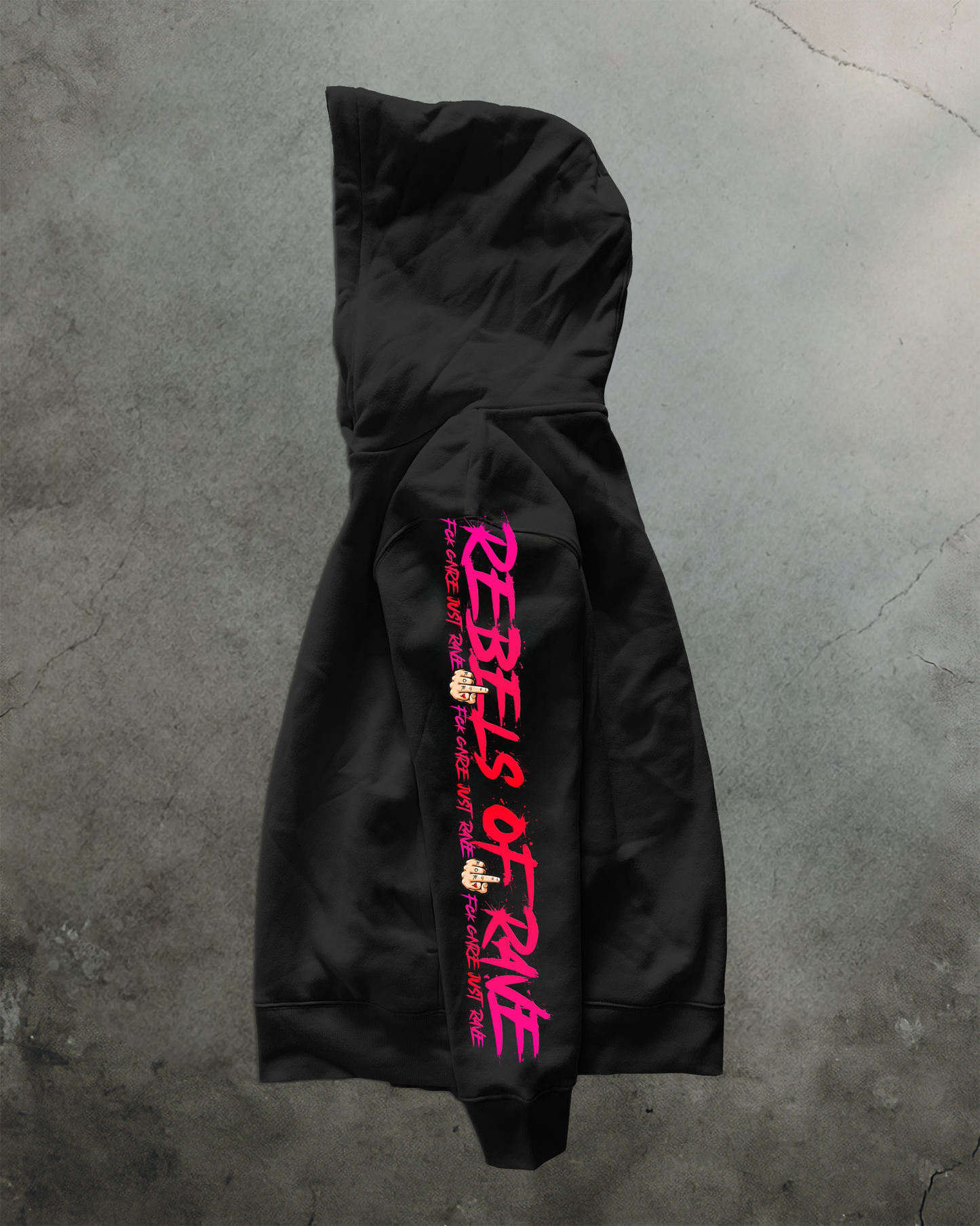 Rebels Of Rave - Oversized Hoodie Limited Edition